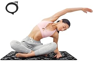 KABOUQI Grounding Mat for Feet, 23.6"x35.4“ Grounding Pad Earth Mat with15ft Ground Cord for Better Sleep