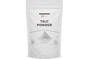 mGanna 100% Natural Talc Powder for Facial Make-up, Absorption, Lubrication, and Multi-Purpose 0.5 LBS / 227 GMS