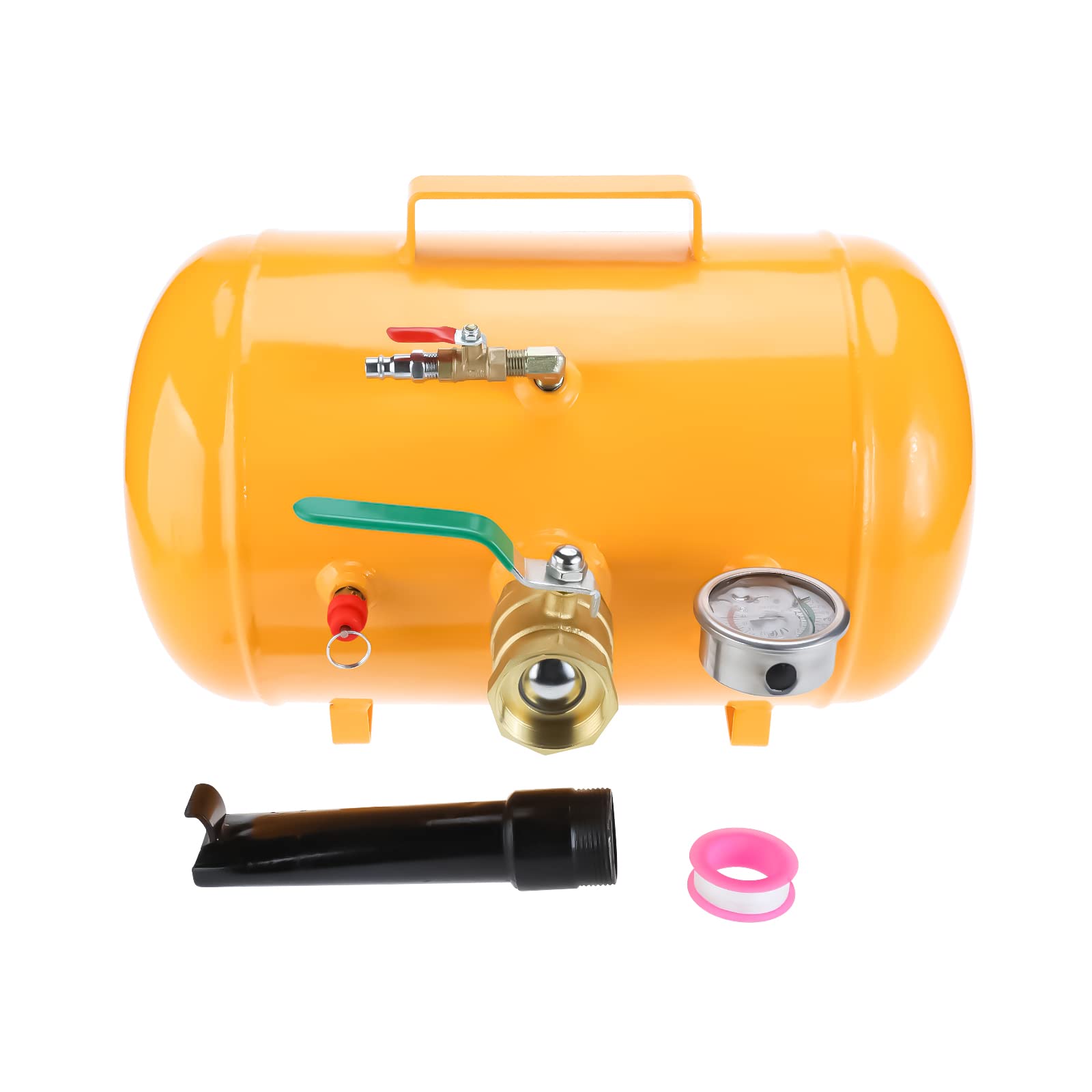 FreeTec 20L Tyre Inflator Booster Shock Inflator 5 Gallon Bead Seater Air Booster Air Cannon Filling Aid