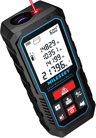 MiLESEEY 70M Laser Measure Device with Angle Sensor, 2mm Accuracy