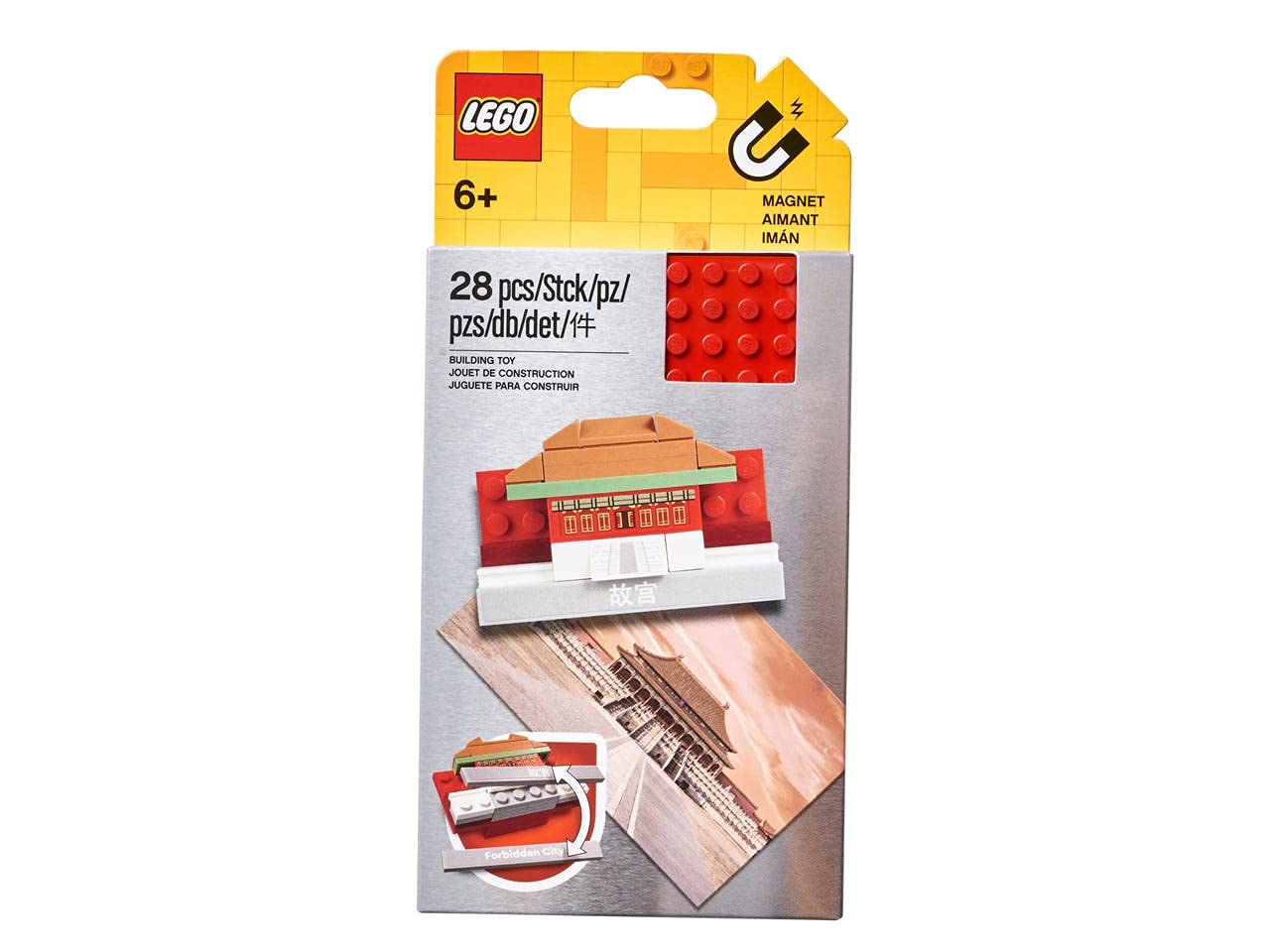 LEGO Forbidden City Build Magnet 854088