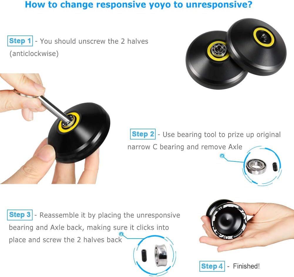 responsive and unresponsive yoyo