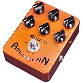 JOYO American Tube Amp Simulator &amp; Preamp Guitar Pedal, 6-Knob Control with Built-in Cab Sim for Electric Guitar, Bypass (JF-14)