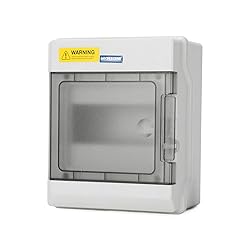 Mollom 6 Way Power Distribution Box with Bus Bars