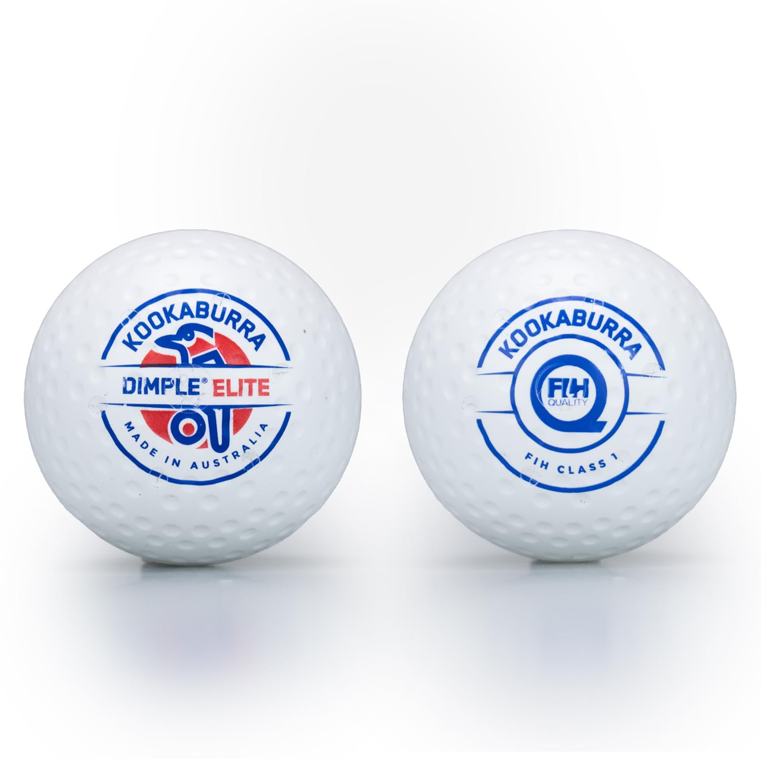 Kookaburra Dimple Elite Hockey Ball, White