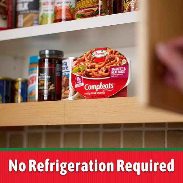 HORMEL COMPLEATS SPAGHETTI & MEAT SAUCE, 7.5 OZ