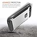 Trianium iPhone 8 Plus Case [Duranium Series] Rugged Holster Heavy Duty Cover with Built-in Screen Protector for Apple iPhone 8 Plus Phone (2017) Belt Clip Kickstand [Full Body Protection] - Silver