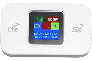 4G LTE Modem, Portable 4G Router Plug and Play Support B1 3 5 8 38 39 40 41 for Tablets for Mobile Phones