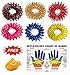 Super India Store Acupressure Massage Sujok Rings for Finger in Assorted Color Set of 6 Pcs + Health Products