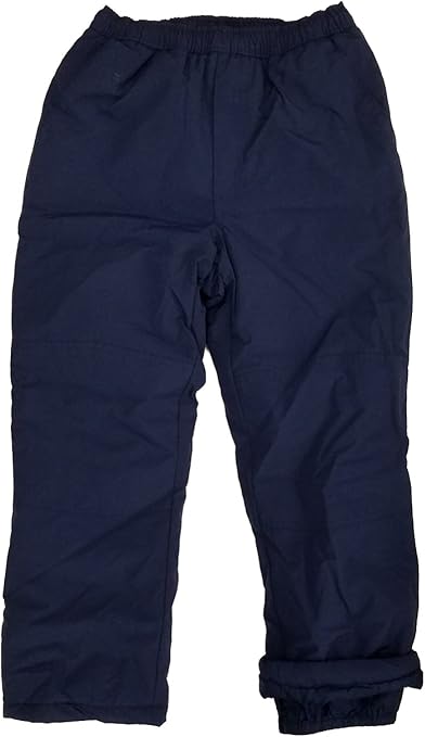 Amazon.com: Energy Zone Girls Navy Blue Water Resistant Insulated Snow Pants: Clothing