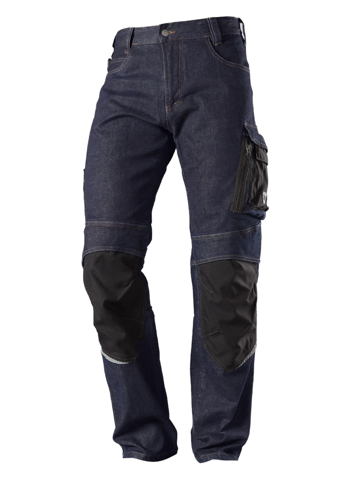 BP 2424-860-14 Men'S Fleece Jacket, Stand-Up Collar, Concealed Front Zip, 350,00 G/M², Night Blue, Size Ln