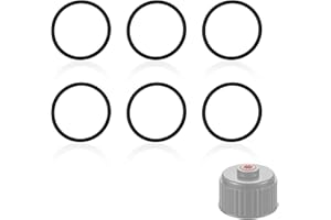 MuuTuoL 3043B O-Ring Replacement for VP Racing Fuels 3042 Jug Caps Tank lid Seal Rubber Ring (6 Pack)