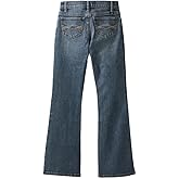 Cruel Girl Girls' Lucy Slim Fit Mid Rise Boot Cut Jean - Medium Stone (CB22971004)