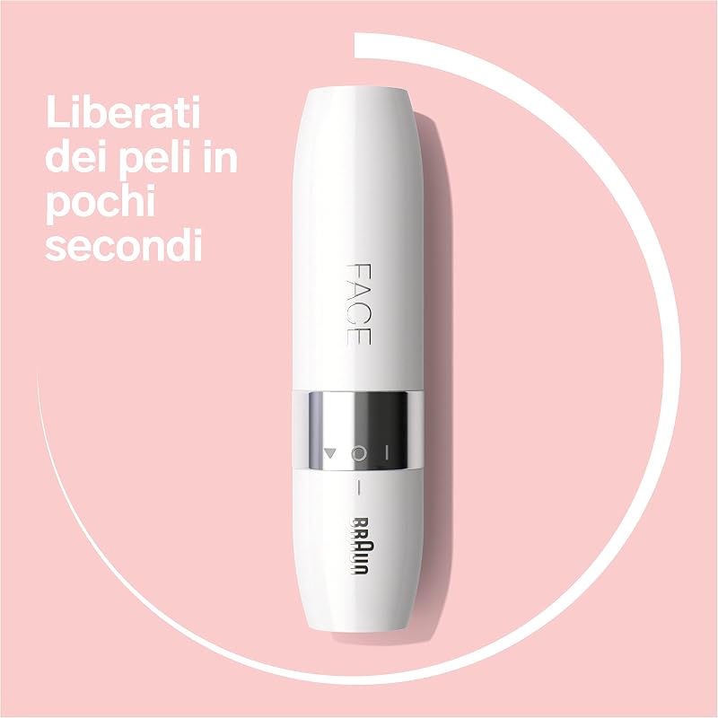 Face Epilatore Viso Donna con Rifinitore di Precisione, FS1000 Bianco