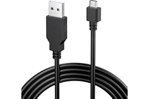 5.9FT PS4 Controller Charger Cable Compatible with Xbox One Controller, Game Accessories Micro-USB Data Charging Cord for Pla