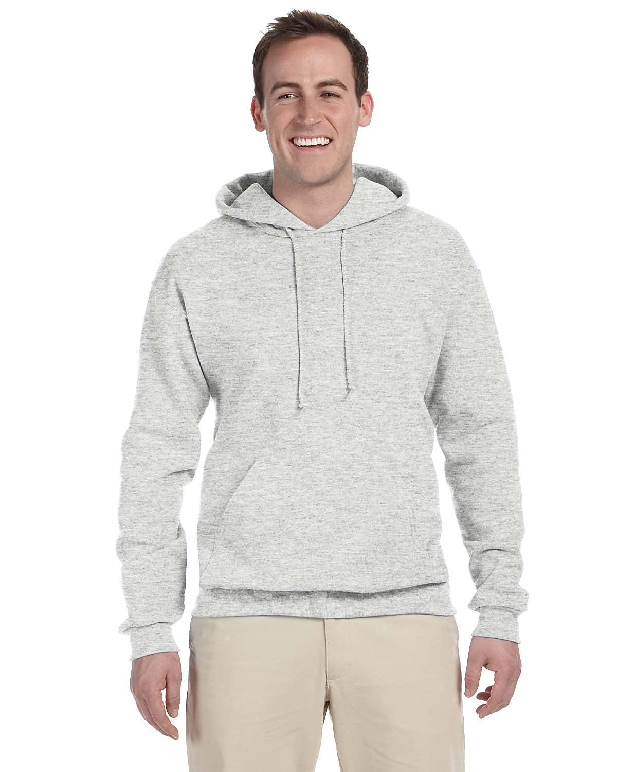 Jerzees 50/50 NuBlend Pullover Hoodie, BIRCH, Large