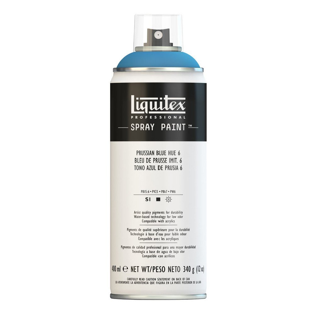 Liquitex Professional Peinture acrylique Aérosol 400 ml Bleu de Prusse