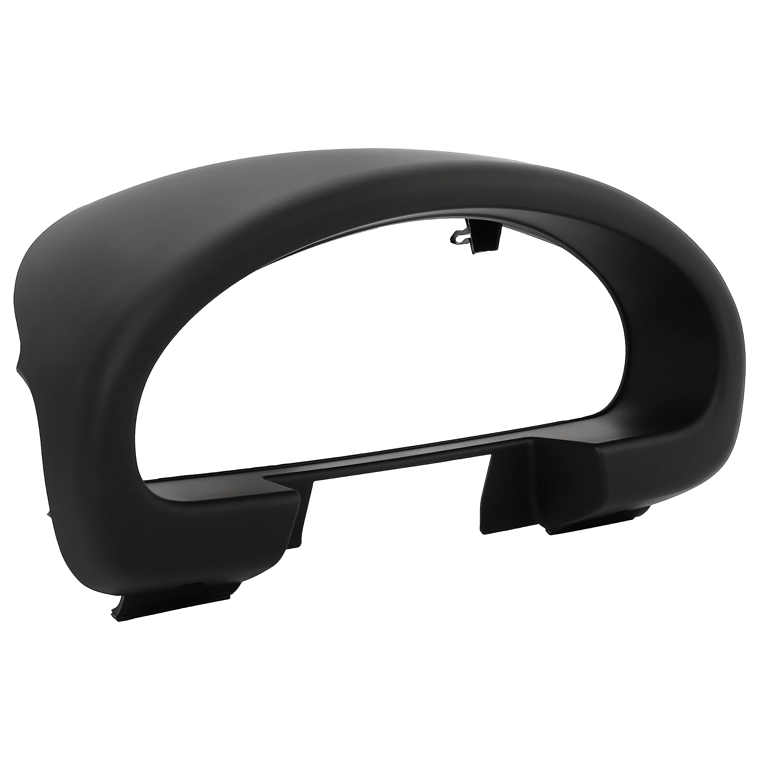 KUAFU Black Gauge Hood Cover Cluster Bezel for 1990-1993 Mazda Miata NA - Dashboard Lid Replacement
