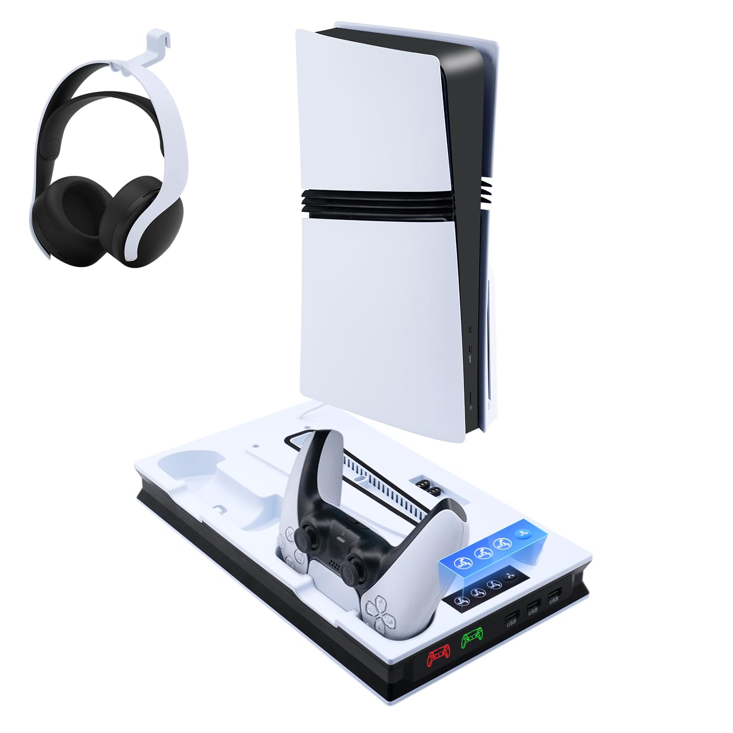 Mcbazel PS5 縦置きスタンド ホワイトの商品画像