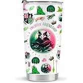 Witch Merch, Broadway Musical, Witch Gifts for Girls, Women, Elphaba And Glinda Fans, Movie Lovers, Witch Merchandise, Unlikely Friendships, 20 Oz Stainless Steel Tumbler