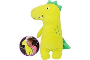 Farochy Car Pillow for Kids - Dinosaur Seat Belt Cover, Car Seat Belt Pillow Kids Car Seatbelt Covers, Vehicle Shoulder Pads, Seatbelt Cushion for Kids, Seat Strap Pillows Kids (Dinosaur)