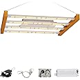 CANAGROW CG1200 LED Grow Light for Indoor Plants 2x2ft Coverage with High Yield Diodes, Sunlike Full Spectrum Dimmable Growing Lamps for Hydroponic Indoor Seeding Veg Bloom Greenhouse(Gold)