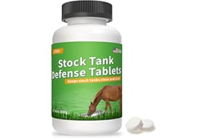 ZOXY Stock Tank Water Cleaner for Livestock | Reduces Buildup in Troughs & Tanks | Maintains Clean Drinking Water for Horses, Cattle, Goats, Poultry | Safe Farm Animal Formula