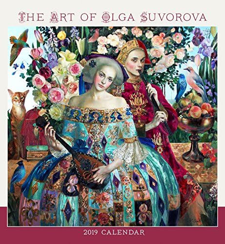 The Art of Olga Suvorova 2019 Wall Calendar