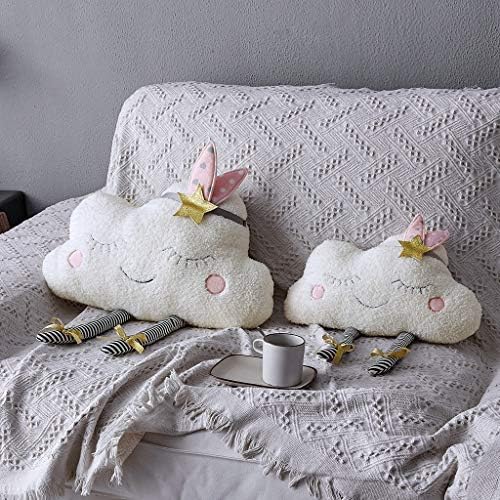 Rigel7 Adorable Cloud Pillow Cushions Pillow Children Plush Decorative Throw Pillow Cute Kids Baby Instagram (S)