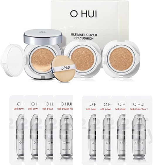 Amazon Ohui オフィ化粧 Lg生活健康オフィ アルティメットカバー Ccクッション Ohui Ultimate Cover Cc Cushion Set 海外直送品 01号バニラベージュ オフィ O Hui ビューティー 通販