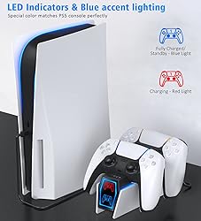 OIVO PS5 Controller Charger, 2H Fast Charger with 2