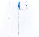 ZHIYE 50 Pcs Eyelash Mascara Brushes Wands Applicator Eyebrow Brush Kit view 4