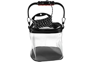 GALPADA Foldable Fishing Bucket with Rope 20cm Eva Portable Collapsible Water Bucket for Minnow Storage Outdoor Camping and L