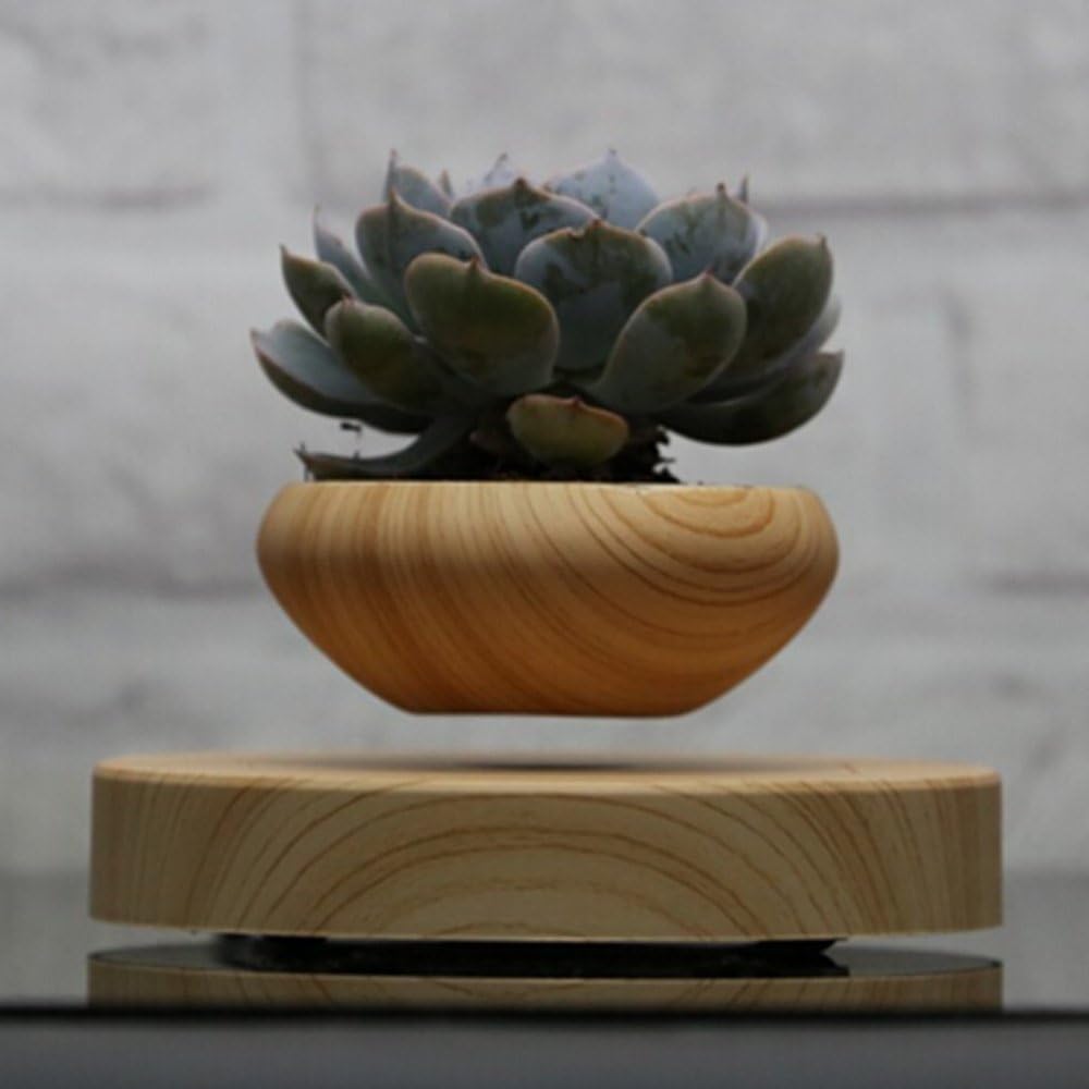 Caohe magnetic floating air bonsai levitating flower pot potted plant