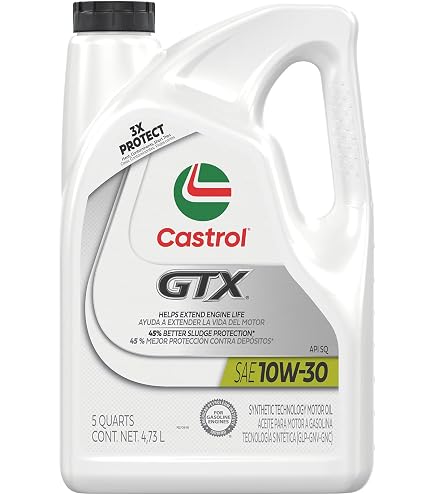 Amazon.com: Castrol GTX 5W-30 Synthetic Blend Motor Oil, 5 Quarts