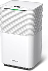 HUMILABS Dehumidifier 12L/Day 15-30m² 2L Tank 24H Timer Sleep Mode view 1