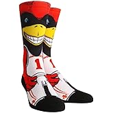 NCAA Super Premium College Fan Socks (L/XL, Iowa State Cardinals - Mascot Cy)