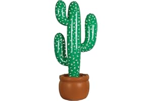 Beistle 50081 Inflatable Cactus Party Item, 35-Inch
