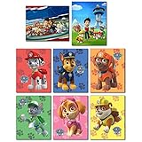 PAW Patrol Wall Art Poster Prints - Set of Nine 8x10 Photos - Ryder Chase Marshall Skye Zuma Rubble