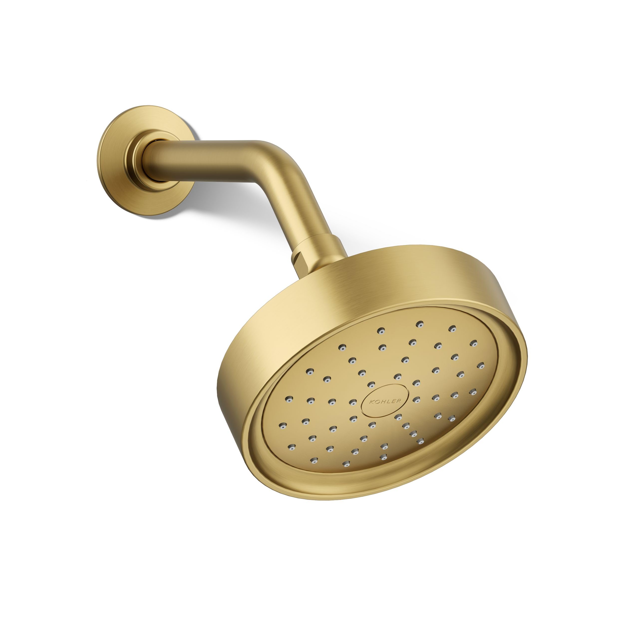 Photo 1 of Kohler 965-AK-2MB Purist® Single-function showerhead, 2.5 gpm, Vibrant Brushed Moderne Brass