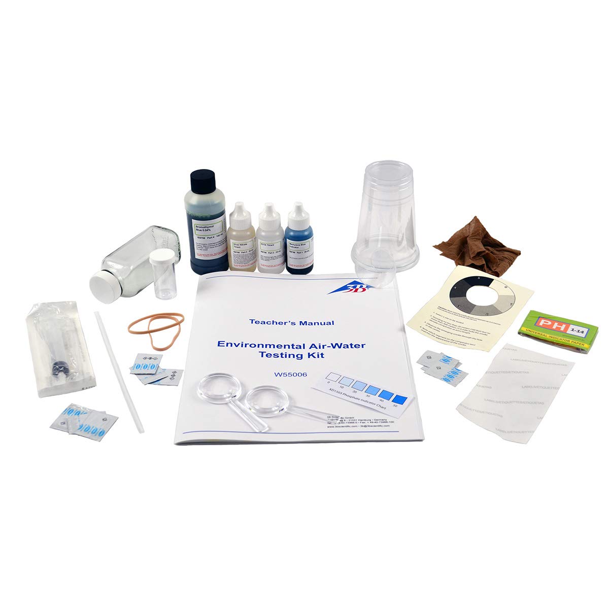 Experiment kit: Environmental Air/Water Test Kit