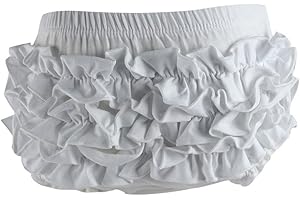 Wennikids Baby Girl's Cotton Shorts and Diaper Cover Bloomers