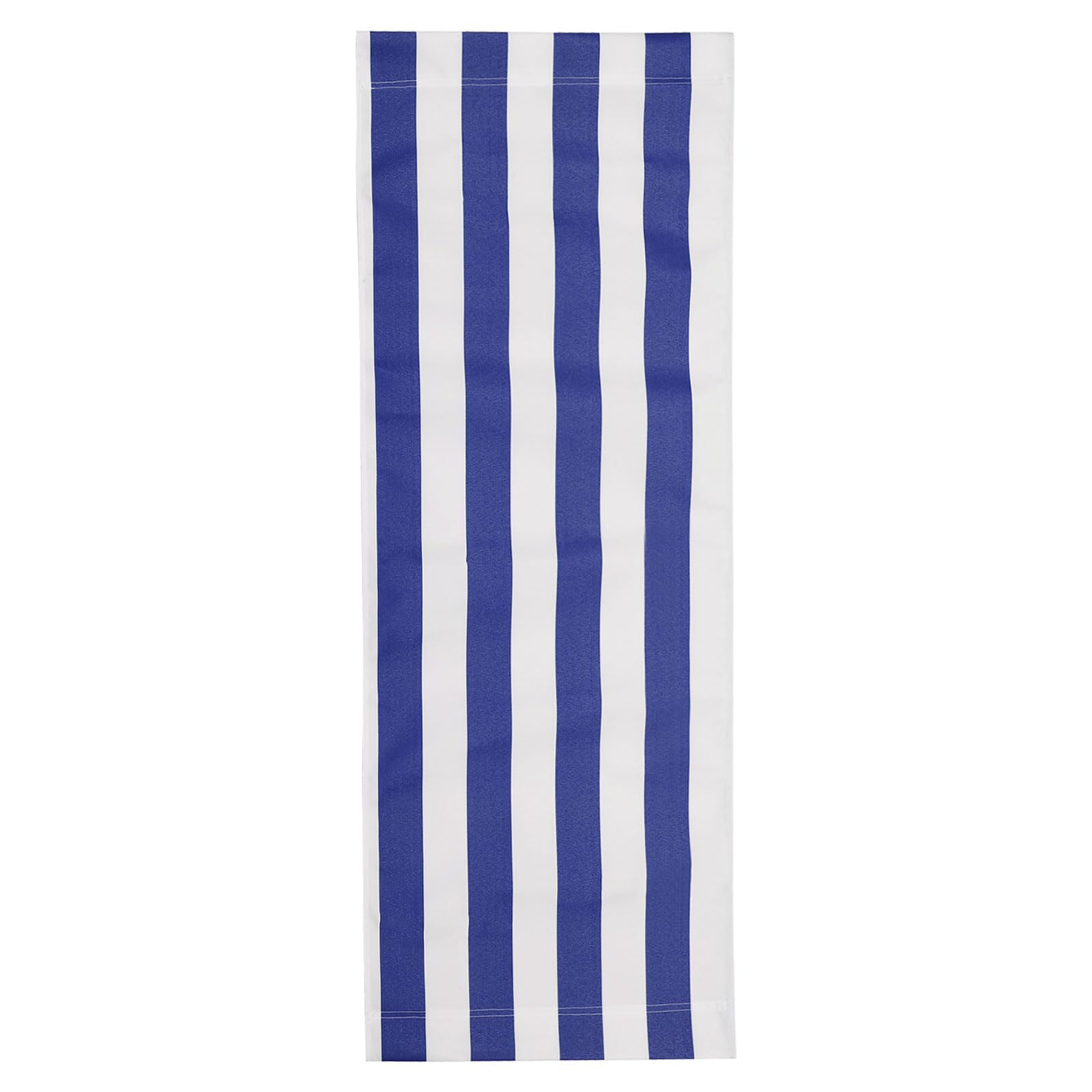 PATIKIL Beach Chair Replacement Fabric, 45 x 17 Sling Chair Replacement Oxford Cloth for Lounge Chair Sling Chair Reclining Patio Camping, Blue, White