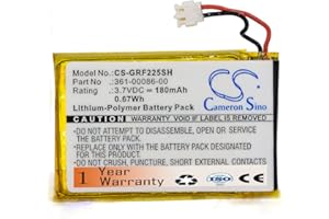 Ejjinenbby Forerunner 235 Battery Replacement for Forerunner 225,Forerunner 220, Forerunner 630,Forerunner 645, GRM0371754 361-00072-10,361-00086-00 Battery