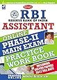 Kiran’s RBI Assistant Online Phase – II Main Exam Practice Work Book - 1802