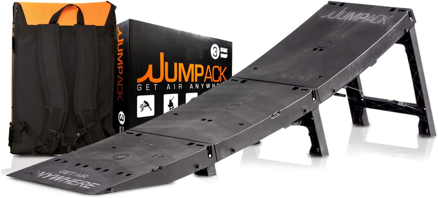 Jumpack The Portable Foldup Launch Ramp for BMX, Skateboard, MTB