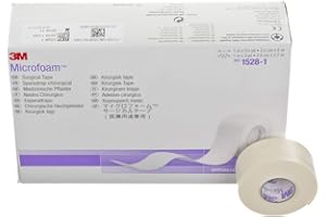 3M Healthcare 8815281 Microfoam Tape Single Roll - 1 Inch X 5.5 Yards