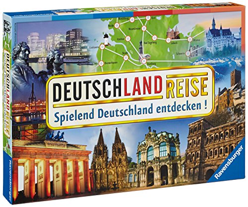 Ravensburger 26492 - Deutschlandreise - Familienklassiker ab 8 Jahren - Gesellschaftspiel, Reise durch Deutschland, für…