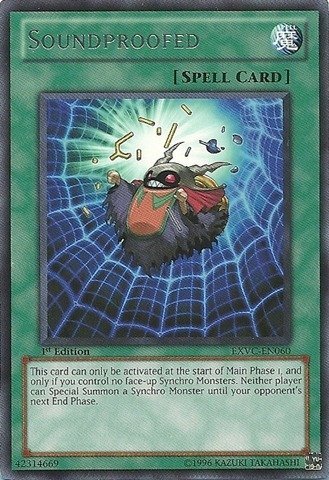 Yu-Gi-Oh! - Soundproofed (EXVC-EN060) - Extreme Victory - 1st Edition - Rare