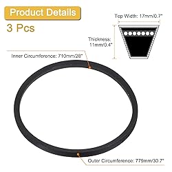 uxcell 3 Pack B28 Classic Wrapped